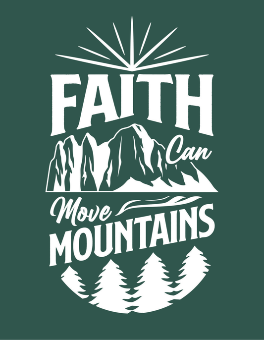 Faith can move Mountains Hoddie