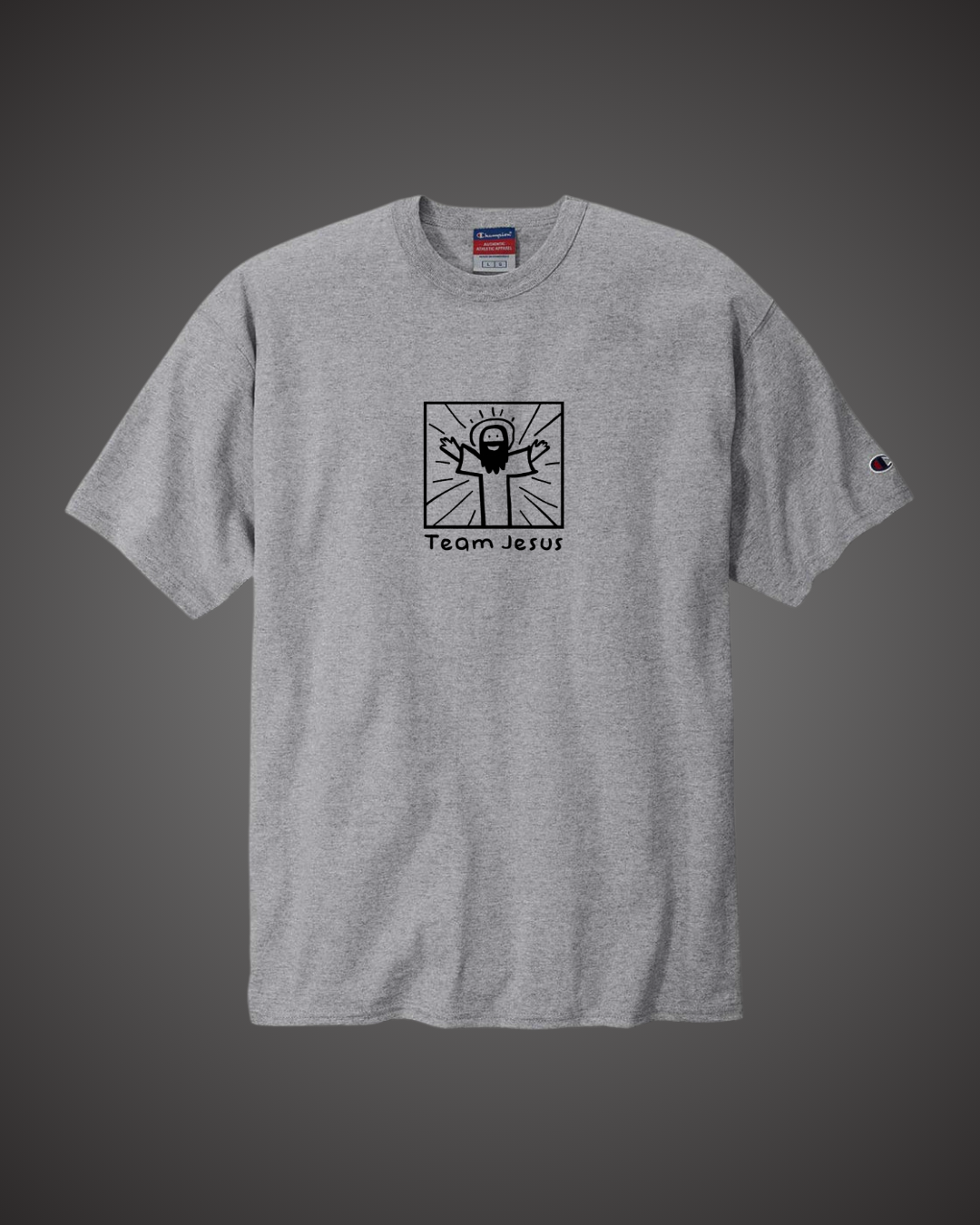 "Team Jesus" Box Logo - T-shirt