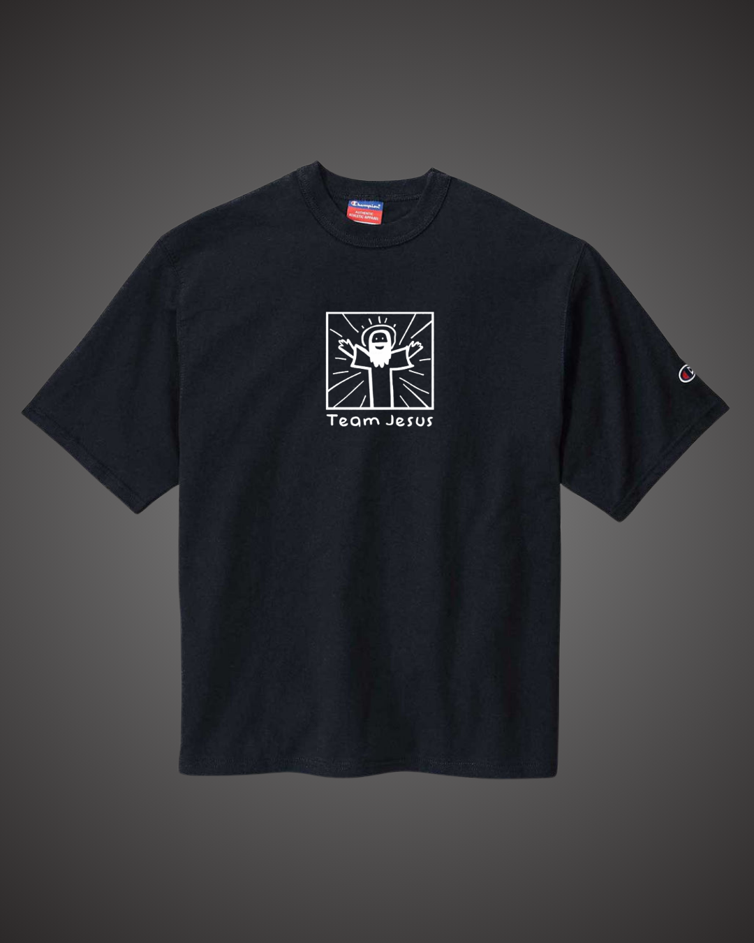 "Team Jesus" Box Logo - T-shirt