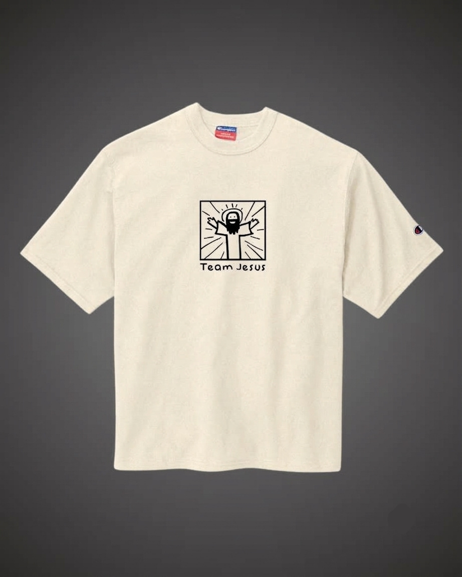 "Team Jesus" Box Logo - T-shirt